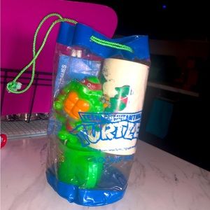 VTG 1989 1990 Teenage Mutant Ninja Turtles Locker Bag Bath Set
